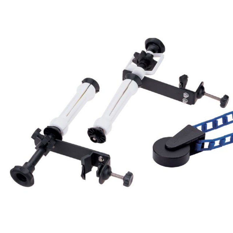 Falcon Eyes achtergrond support CBH-Reel set voor 1 rol met kettingsysteem en verstelbare houders