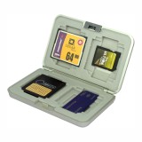Matin Multi Card Case M-7111 - Étui de protection pour 4 cartes mémoire avec protection antistatique