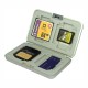 Matin Multi Card Case M-7111 - Étui de protection pour 4 cartes mémoire avec protection antistatique - Image 1
