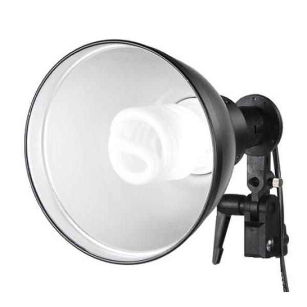 Falcon Eyes support de lampe LHER-2040 avec ampoule spirale ML-40 de 40W pour photographie et vidéo