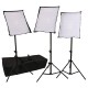 StudioKing SB03 kit d'éclairage continu 3x135W avec softbox pour photo et vidéo - Image 1