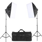 StudioKing SB05 kit d'éclairage continu 2x135W avec softbox 50x70cm