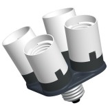 Falcon Eyes AD-4E27 support de lampe quadruple pour ampoules E27