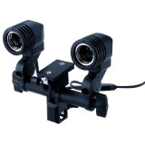 StudioKing support de lampe universel E27 avec 2 douilles DLE27D