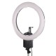 Falcon Eyes Ringlamp FLC-65 65W + TMB-20Z - lampe annulaire fluorescente avec support de caméra pour photographie sans ombre - Image 1
