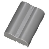 Batterie d'appareil photo compatible avec Nikon EN-EL3e - Lithium-ion 1600mAh