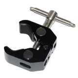 Falcon Eyes Mini Buisklem MC-35T pour tubes de 1 à 3,5 cm avec support double spigot