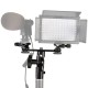 Falcon Eyes Twin Mount Tilting Bracket CLD-14A avec 2 adaptateurs sabot flash - Image 4