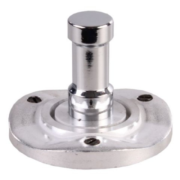 StudioKing plaque de montage spigot 3/8" mâle avec diamètre de 56mm pour stabilité optimale