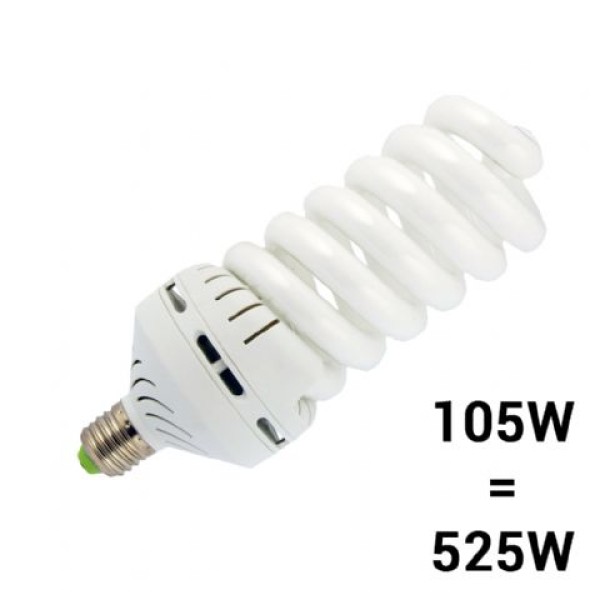 StudioKing lampe spirale lumière du jour 105W E27 ML-105 5500K pour photographie de studio