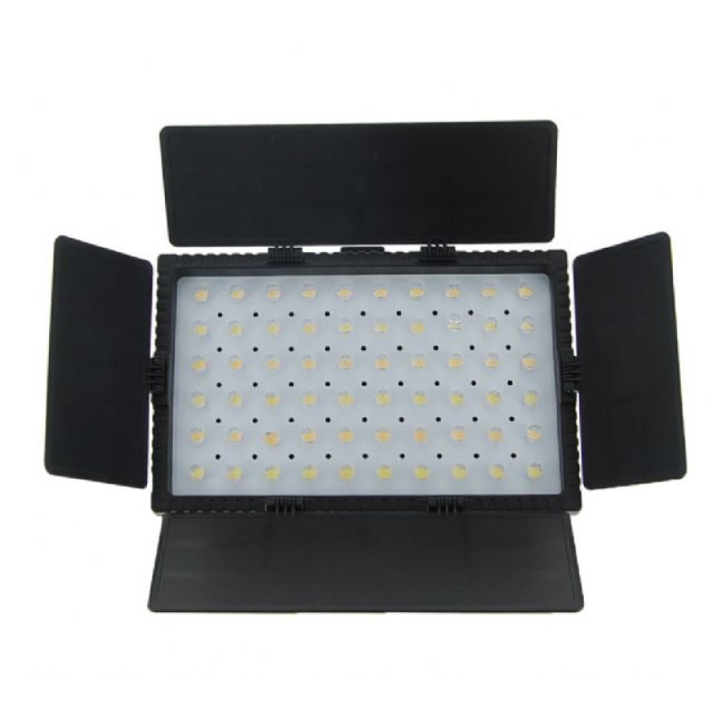 Falcon Eyes Bi-Color LED Lamp Set Dimbaar DV-605CT-K2 incl. Accu