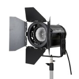 Falcon Eyes Bi-Color LED Spot Lamp Dimbaar DLL-1600TW op 230V avec lentille Fresnel et contrôle WiFi