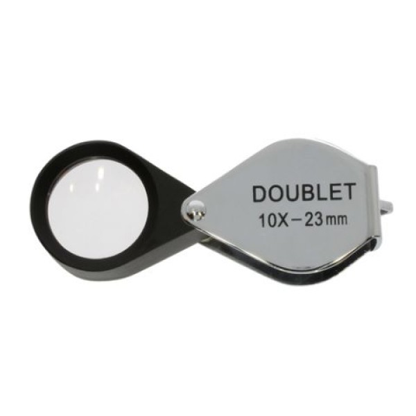 Benel Optics Byomic loupe de poche doublet BYO-ID1023 10x23mm pour bijoutier et inspection précise