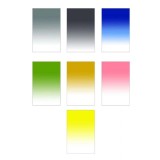 Falcon Eyes papier de fond 80x100 cm avec dégradé de couleur 7 pièces