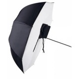 Falcon Eyes softbox parapluie réflexion U-48 118 cm pour flash et studio