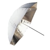 Falcon Eyes parapluie flash UR-32G or/blanc 80 cm pour studio photo
