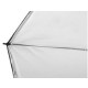 Falcon Eyes Jumbo parapluie flash URN-T86TSB1 blanc diffus + housse argent/noir 216 cm - Image 2