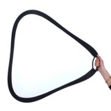 StudioKing Grip Reflector argent/blanc CRGSW60 60 cm avec poignée ergonomique
