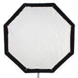 Linkstar octabox pliable avec grille nid d'abeille QSOB-11HC 110 cm pour portraits et produits