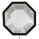 Linkstar octabox pliable avec grille nid d'abeille QSOB-11HC 110 cm pour portraits et produits - Image 3