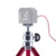 Triggertrap mini trépied de table rouge - réglable de 73 à 200 mm pour caméras vlog et lampes - Image 6