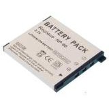 Batterie d'appareil photo NP-60 compatible avec Casio, lithium-ion 720mAh