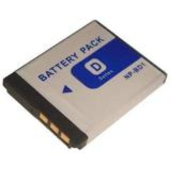 Batterie d'appareil photo NP-BD1 / NP-FD1 compatible avec Sony - 680mAh Lithium-Ion avec puce intelligente