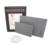 Falcon Eyes cartes de balance des blancs grises 1x A5, 1x 10x15 + CD d'instruction