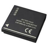 Batterie d'appareil photo compatible avec Panasonic DMW-BCF10E 750mAh