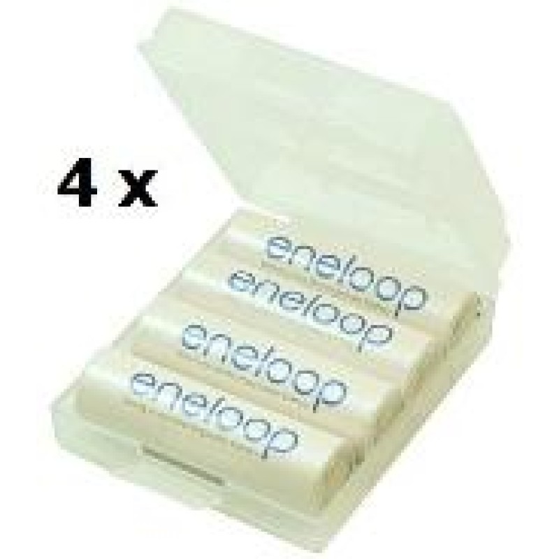 16 x AA Panasonic Eneloop batterijen - 1900mAh