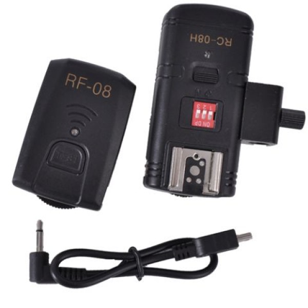 StudioKing Radio Trigger Set TRC04H pour flashs Speedlite de caméra