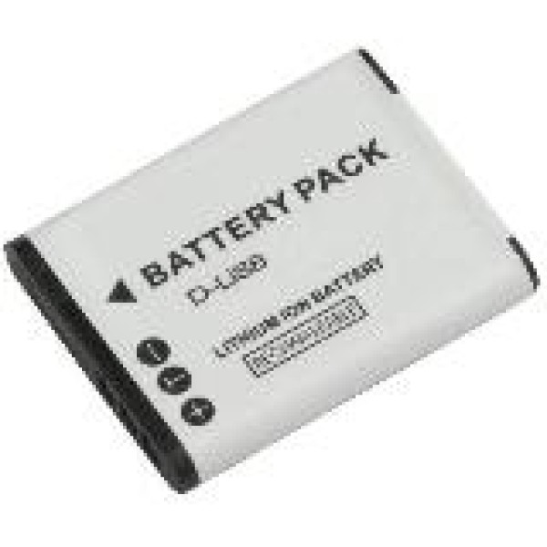 Batterie d'appareil photo compatible avec Pentax D-LI88 / D-Li88 - Lithium-Ion 740mAh