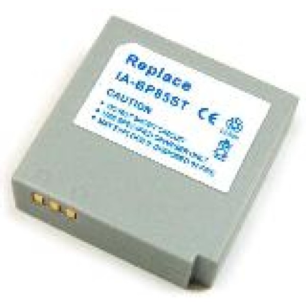 Batterie d'appareil photo compatible avec Samsung IA-BP85ST, lithium-ion 700mAh
