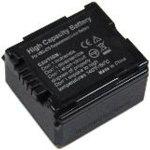 Batterie caméra compatible avec Panasonic VW-VBG070, lithium-ion 720mAh