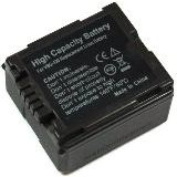 Batterie d'appareil photo compatible avec Panasonic VW-VBG130, lithium-ion 1200mAh