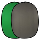 Falcon Eyes panneau de fond BCP-10-03 vert/gris 148x200 cm réversible avec sac de transport