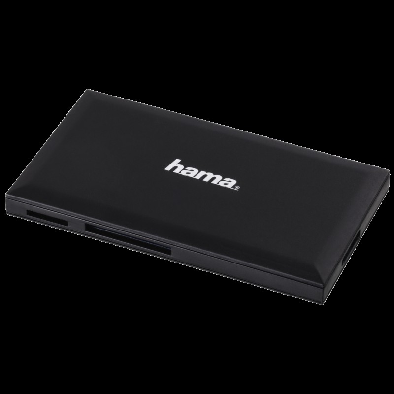 Hama Multi Cardreader Slim - USB3.0 - Zwart