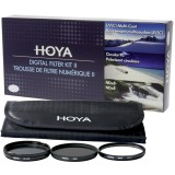 Hoya Digital Filter Kit II 46mm - filtre UV, polarisant et ND8