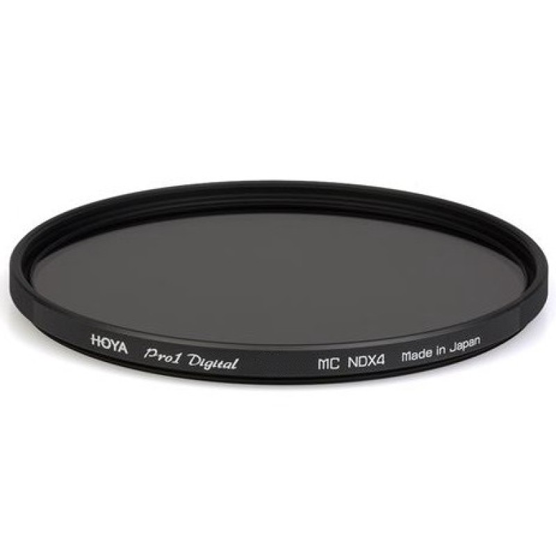 Hoya Grijsfilter ND4, Pro1D serie - 2 stops - 62mm
