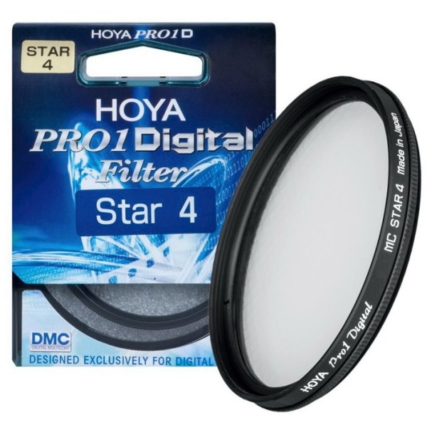 Hoya filtre étoile 4 branches Pro1D 55mm pour objectifs photo