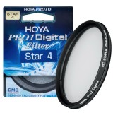 Hoya filtre étoilé 4 branches Pro1D 62mm - verre optique haute qualité pour effets lumineux créatifs