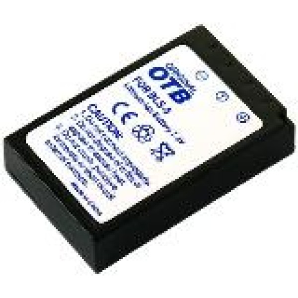 Batterie d'appareil photo compatible avec Olympus BLS-5, 1100mAh