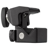 Kupo Convi pince professionnelle pour lampe - fixation sur tubes et surfaces 5-51mm - noir