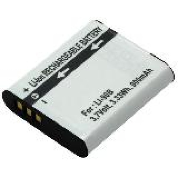 Batterie d'appareil photo compatible avec Olympus Li-90B / Li-92B, lithium-ion 950mAh