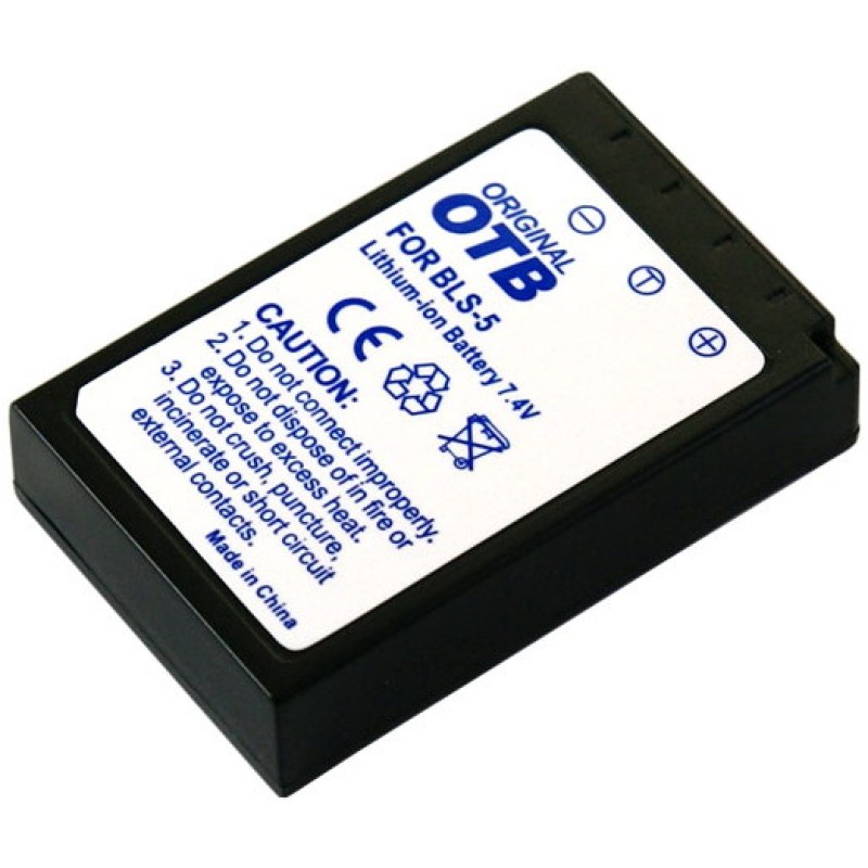 Kamerabatteri BLS-5 till Olympus kamera