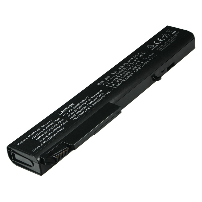 Laptop batteri HSTNN-LB60 för bl.a. HP EliteBook 8530p - 5200mAh