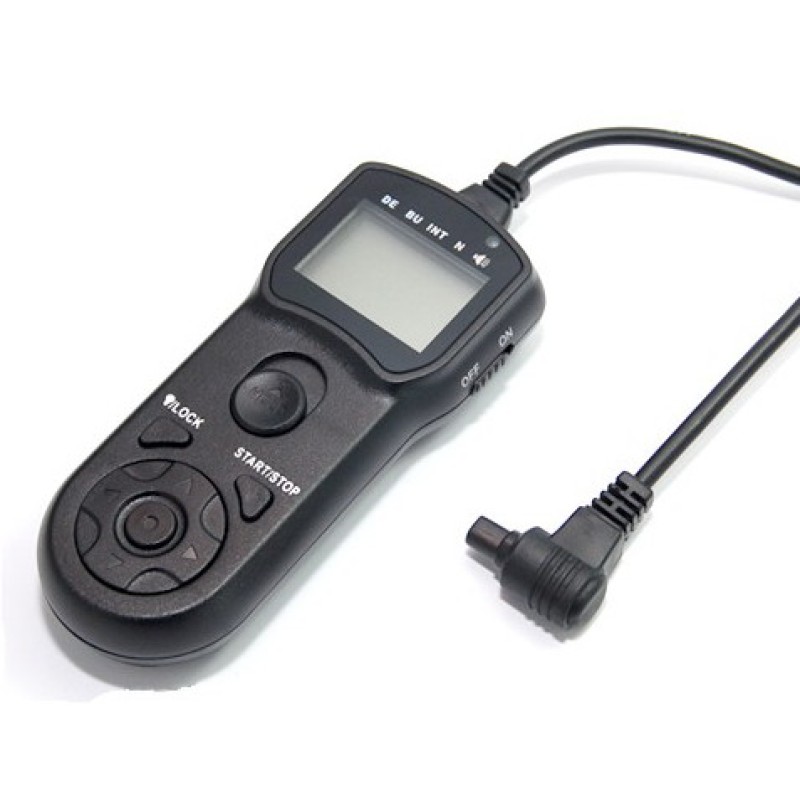 JJC Wired Timer Afstandsbediening voor Canon met RS-80N3/TC-80N3 aansluiting