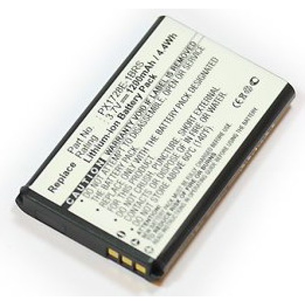 Batterie d'appareil photo compatible avec Toshiba Camileo P20, P100, B10 - Li-Polymer 980mAh