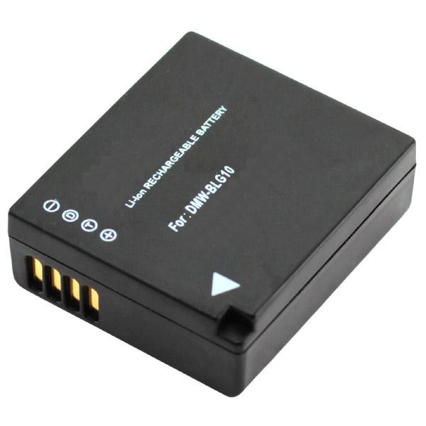 Batterie d'appareil photo compatible DMW-BLG10 pour Panasonic DMC-GF6, GX7, GX80, LX100, TZ80, TZ100 - 750mAh