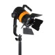 Falcon Eyes Bi-Color Mini LED Fresnel P-5AD 50W - lampe Fresnel LED compacte avec faisceau réglable 12-44° - Image 6